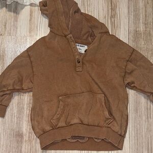 Old Navy Tan Pullover Hoodie